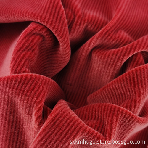 Warp 3D Stripe Velvet 16 Wales Corduroy Fabric